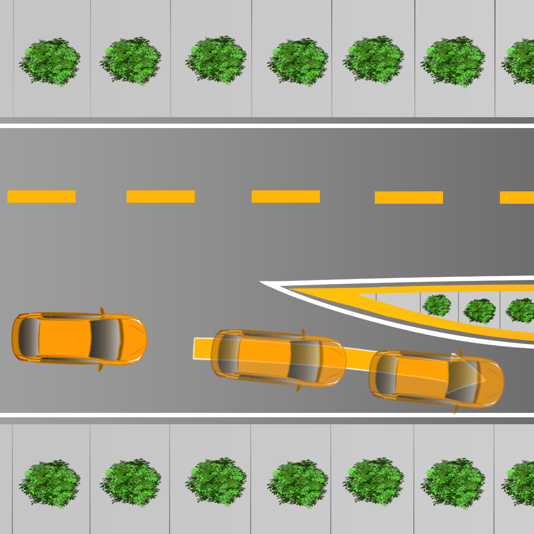 Test 4 - What do you need to do when you are leaving a freeway?
