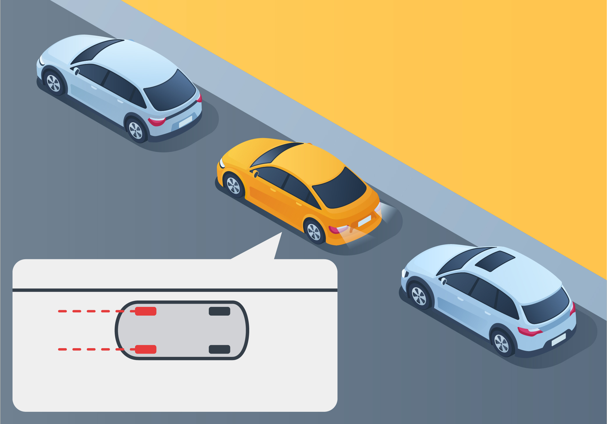 What must be your vehicle’s position when you’re done parallel parking? - What must be your vehicle’s position when you’re done parallel parking?