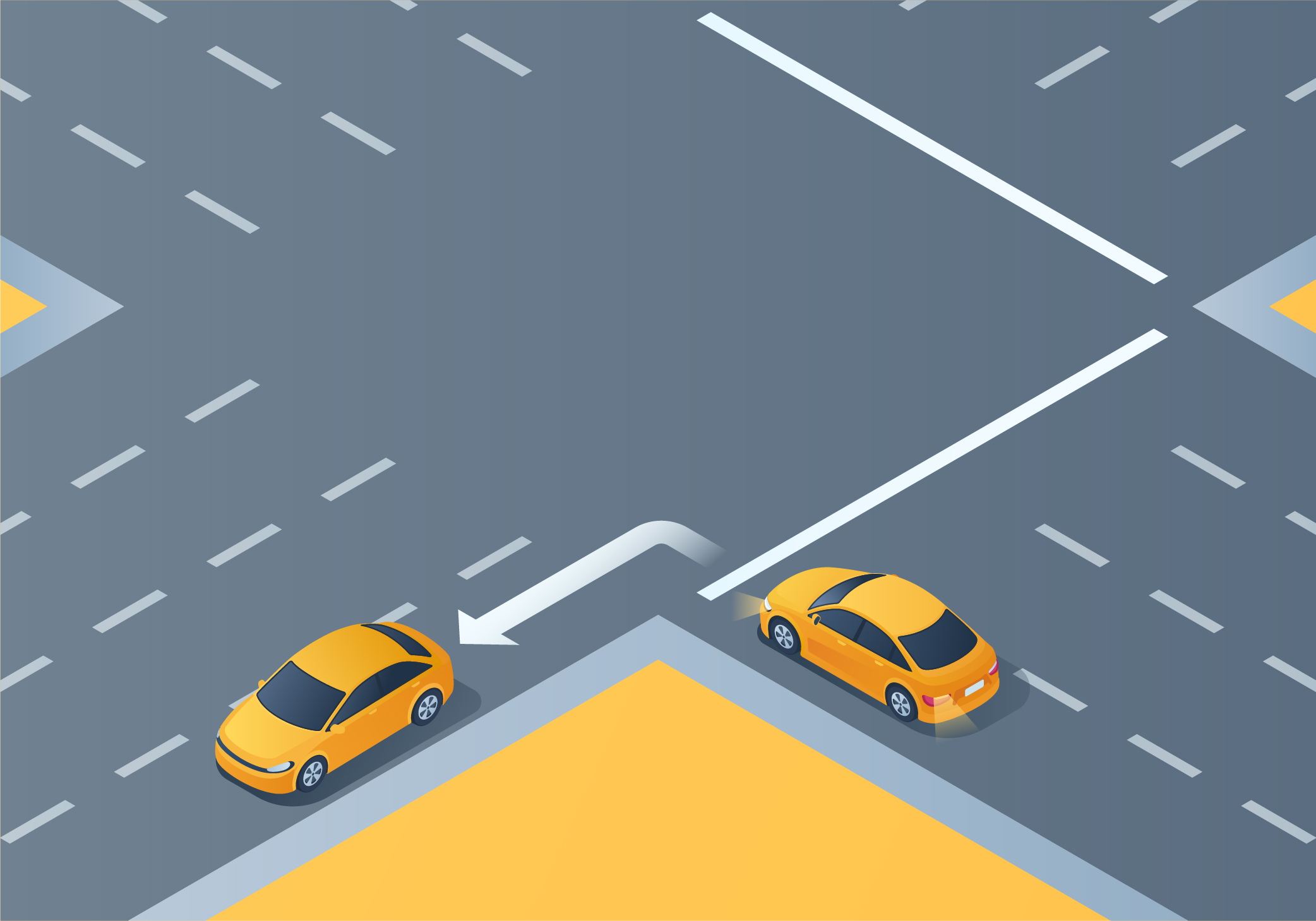 How should you make a left turn from a one-way road onto another one-way road? - How should you make a left turn from a one-way road onto another one-way road?