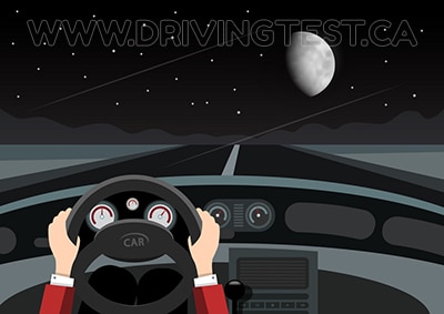 Test 1 - Between ________, drivers in the Graduated Driver Learning program who are under 21 are prohibited from driving. 