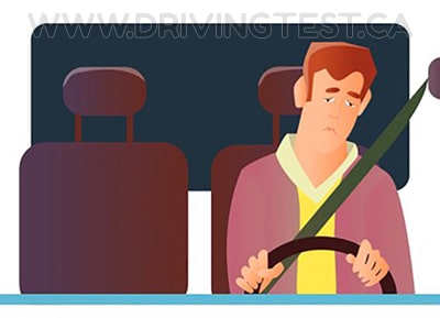 Test 4 - What should you do if you feel tired while driving?