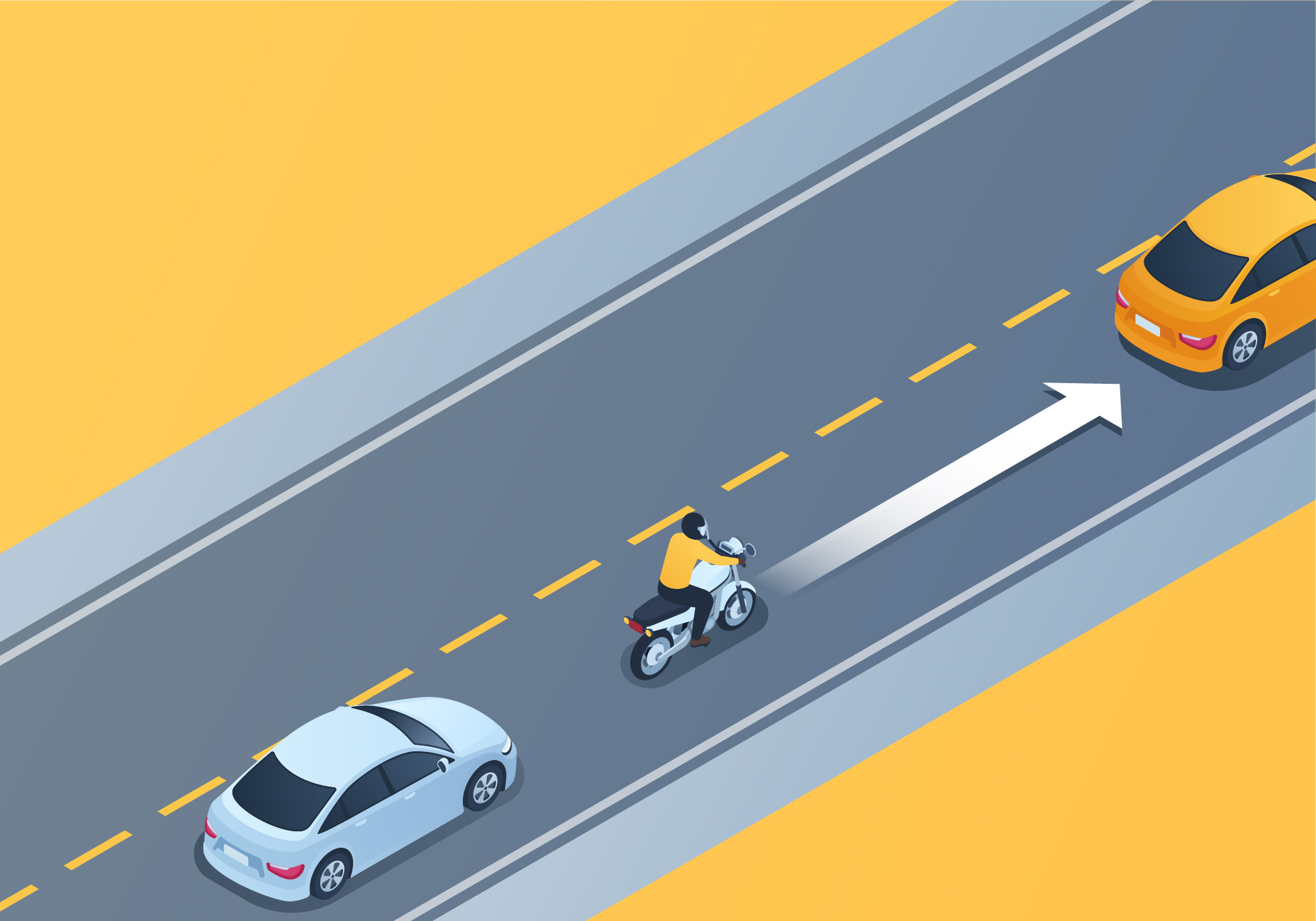 Rouler dans la circulation - Quelle est la distance idéale que vous devriez maintenir entre vous et l’autre véhicule en mouvement ?