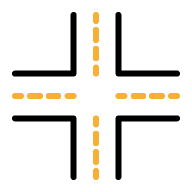 Traffic lights & pavement markings